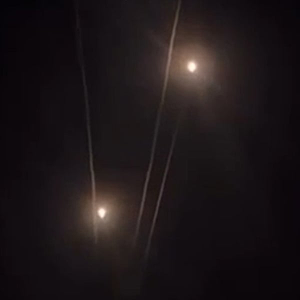 Iranian ballistic missiles launched toward US military positions in Jordan during the ongoing conflict
