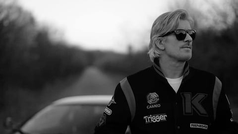 Kavinsky performing, the French electronic musician known for Nightcall who was found dead in Paris at 50