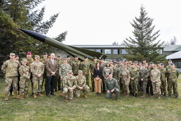 Norwegian and NATO allied military forces during joint exercises in Norway, a country sharing a 198-kilometer land border with Russia