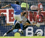 Guillermo Ochoa in his early Club America career circa 2005