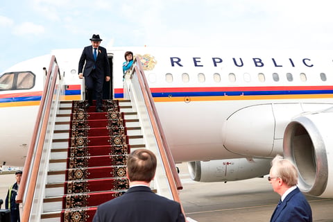 Armenian Prime Minister Nikol Pashinyan at diplomatic talks Russia 2026
