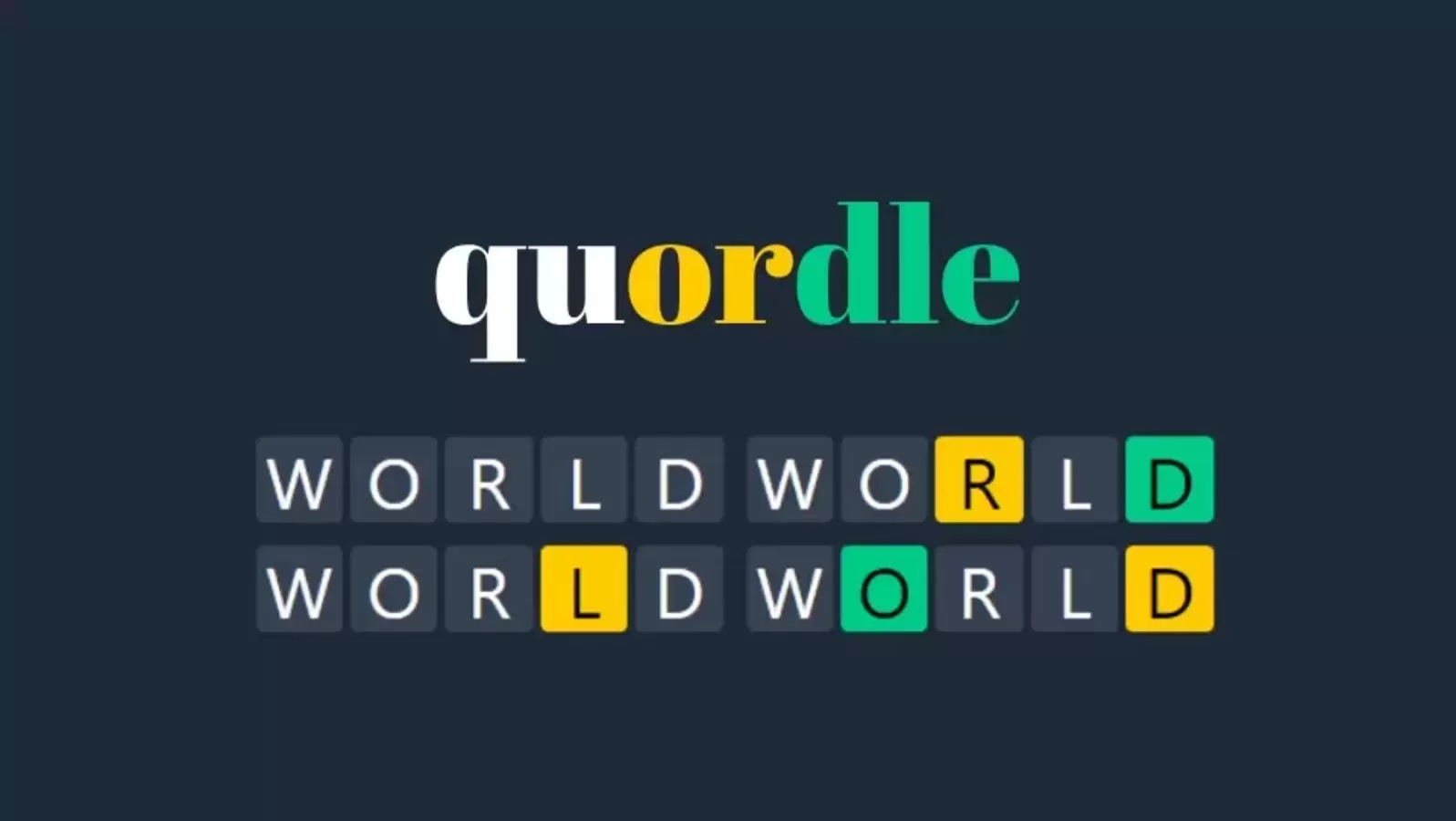 Quordle puzzle #1647 for July 29, 2026 with answers GAWKY, ALLOY, AUDIT, and LATCH