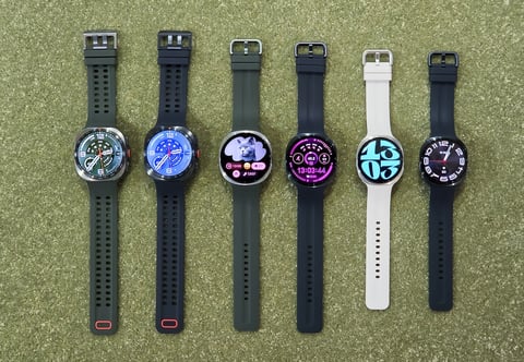 Samsung Galaxy Watch Ultra2 and Galaxy Watch9 displayed at Galaxy Unpacked July 2026