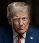 President Donald Trump official White House portrait