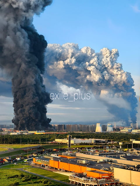 Fire at Wildberries logistics center in St. Petersburg after Ukraine drone strike