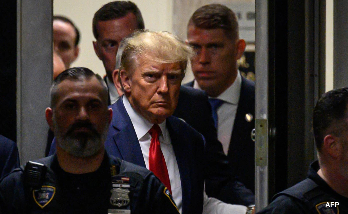 Donald Trump plead not guilty in porn star case