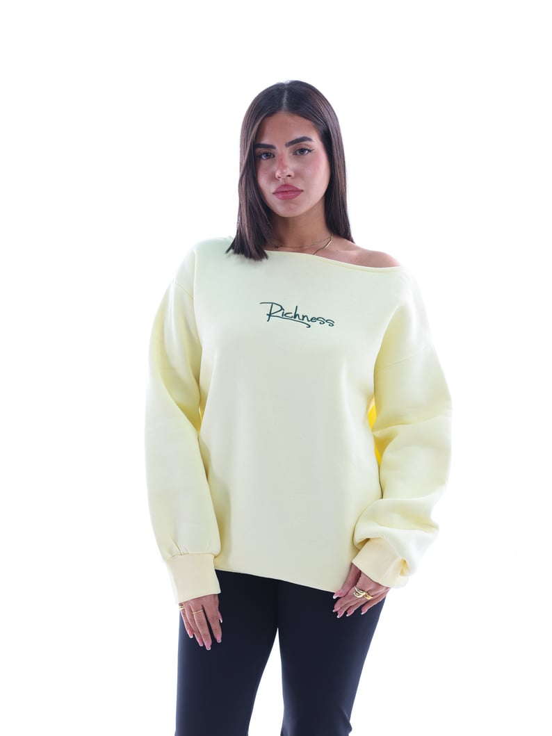 Richness Off Shoulder Sweater