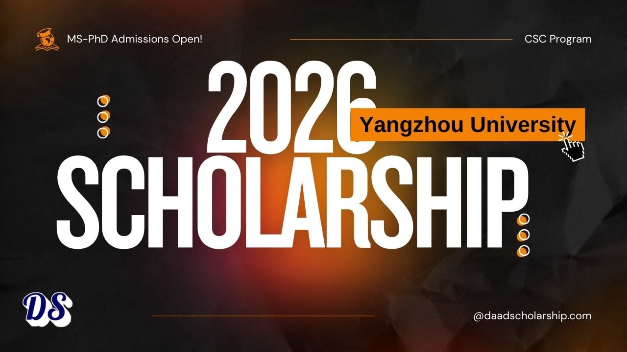 Yangzhou University China Scholarship Council Scholarships 2026 Open