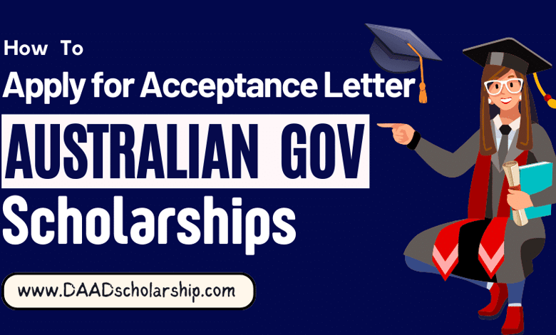 Apply for Acceptance Letter from Professors for Australian Government Scholarships in 2024