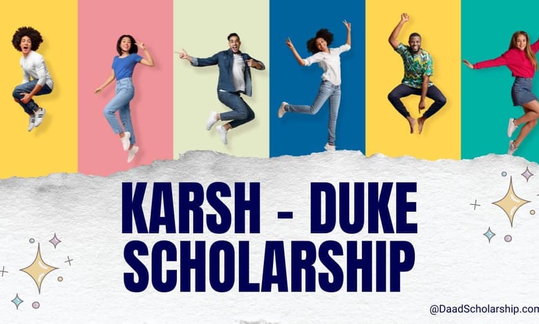 Karsh International Scholarship 2025 at Duke University