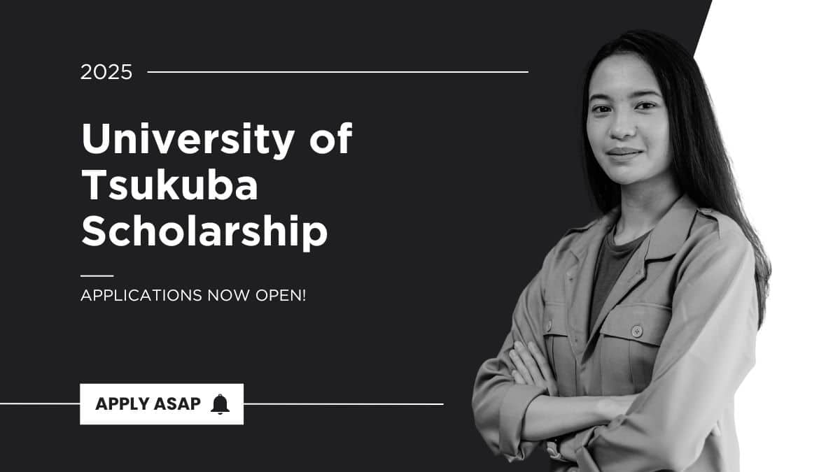 University of Tsukuba Scholarships 2025 for International Students