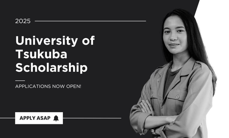 University of Tsukuba Scholarships 2025 for International Students