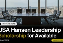USA Hansen Leadership Institute Scholarship 2026 Open