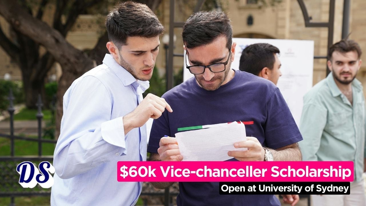 $60,000 Scholarship Vice-Chancellor Scholarships 2026 at University of Sydney News