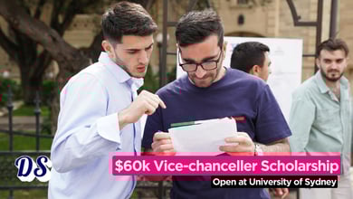 $60,000 Scholarship Vice-Chancellor Scholarships 2026 at University of Sydney News