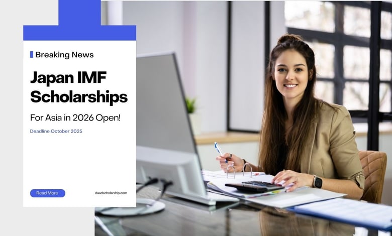 Japan IMF Scholarship 2026 for Asia (JISPA) for International Students