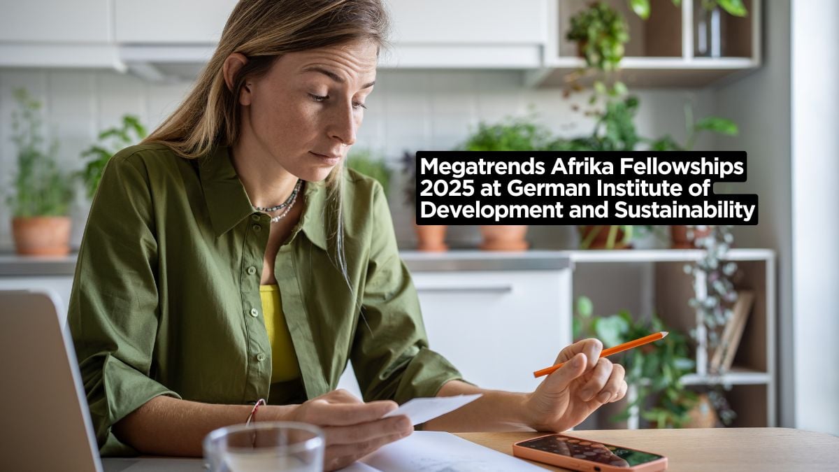 Megatrends Afrika Fellowships 2025 at German Institute of Development and Sustainability