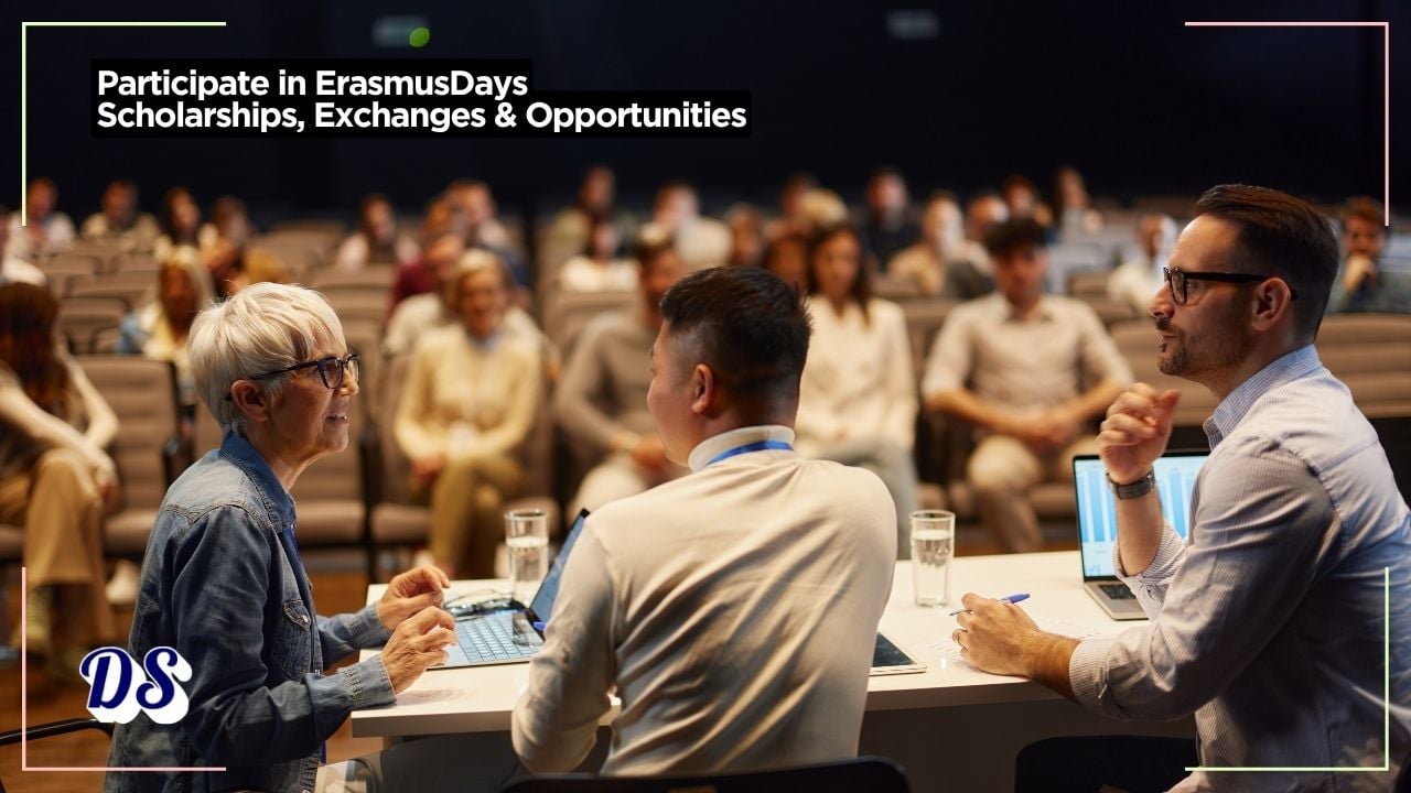 Participate in ErasmusDays 2026 for Scholarships, Exchanges and International Opportunities