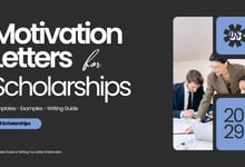 Motivation Letter for Scholarships 9 Templates + Sample