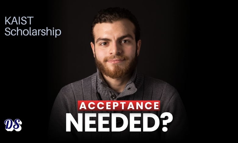 Do You Need KAIST Professor's Acceptance Before Applying for Scholarship