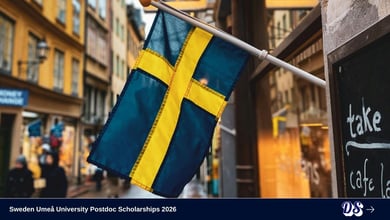 Sweden Umeå University Postdoc Scholarships 2026 in Bacterial Genetics Process of Application