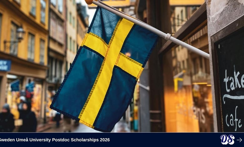 Sweden Umeå University Postdoc Scholarships 2026 in Bacterial Genetics Process of Application