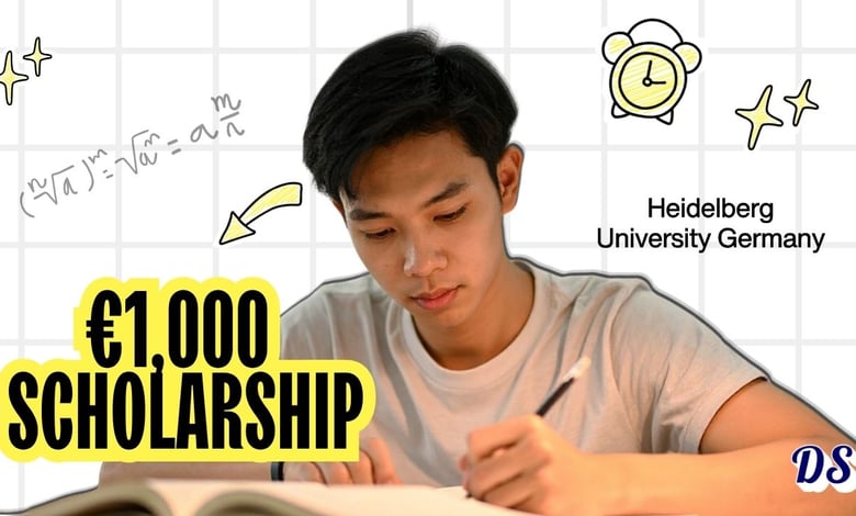 German Hans Peter Wild Talent Scholarships 2027 with €1,000 Stipend Open at Heidelberg University