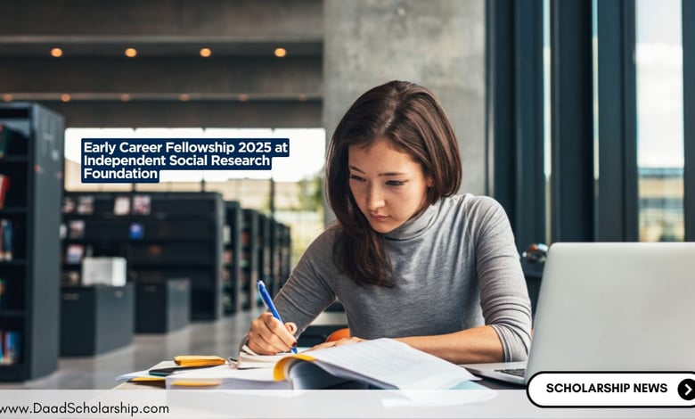 Early Career Fellowship 2025 at Independent Social Research Foundation