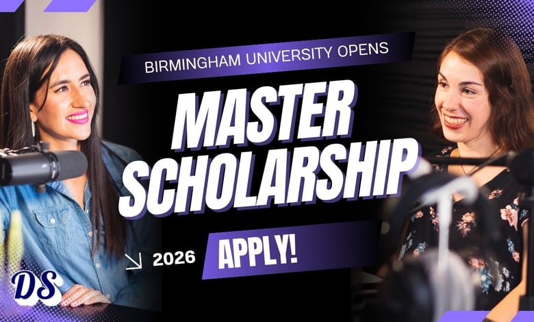 Online Masters Degree Scholarship 2026 at Birmingham University Open