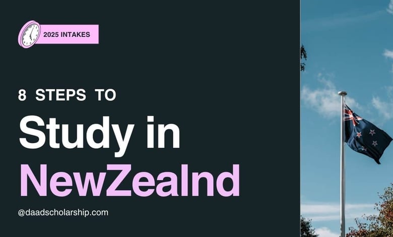 8 Steps to Study in New Zealand on Scholarships in 2025