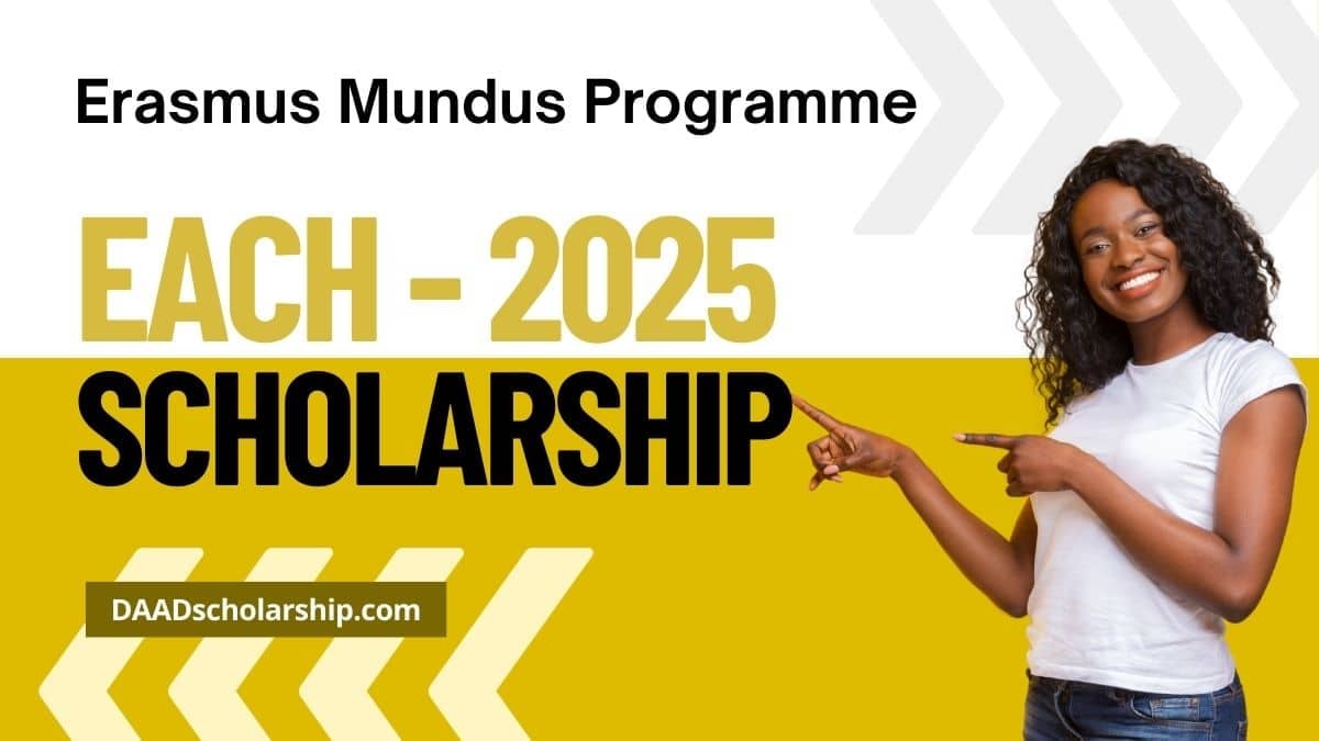 Erasmus Mundus EACH Scholarship 2025 - (Excellence in Analytical Chemistry)
