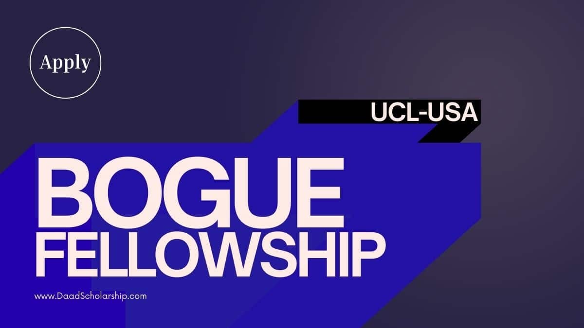 Bogue Fellowships 2024 in USA