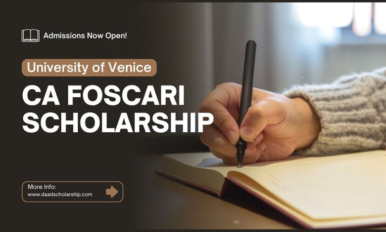 Ca Foscari University of Venice 2026-2027 Merit Based Scholarships for High Achieving Students