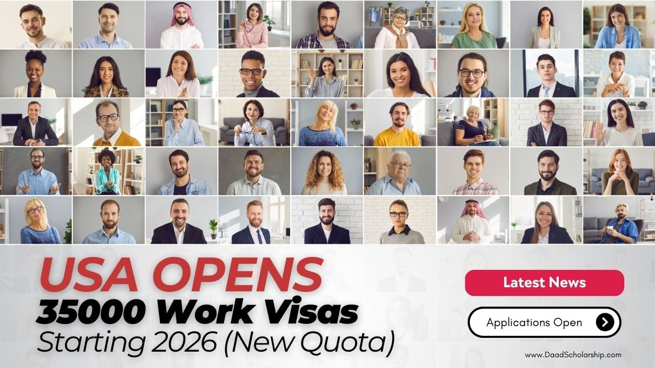 USA Opens 35,000 Extra Work Visas for Global Job Seekers in 2026