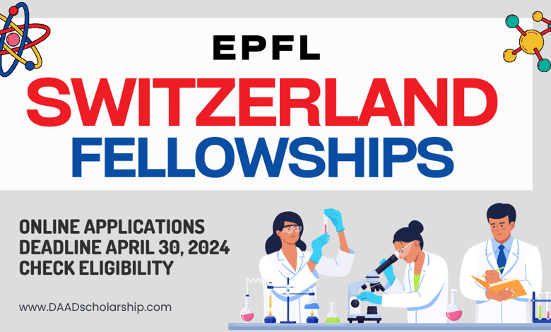 EPFL Fellowships 2024 in Switzerland