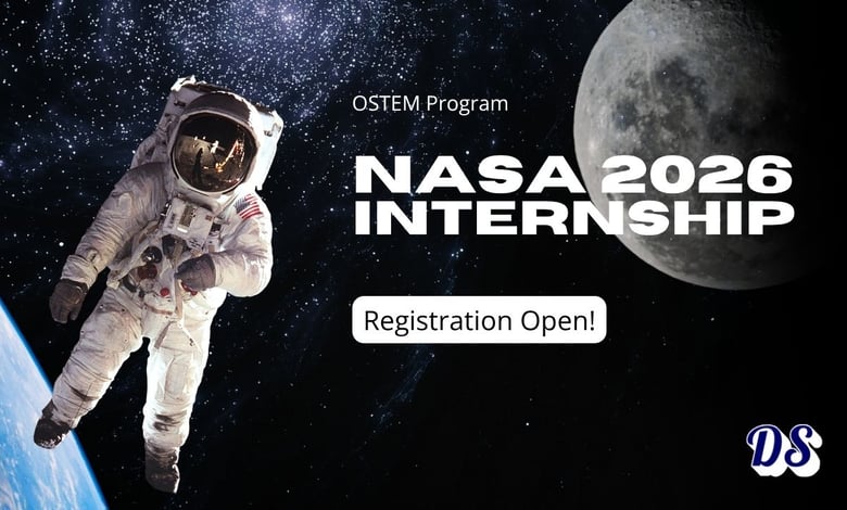 NASA Announced OSTEM Internships 2026 Enrollment Program