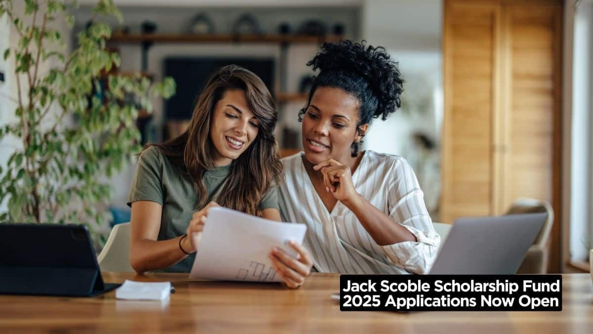 Jack Scoble Scholarship 2025 Applications Now Open