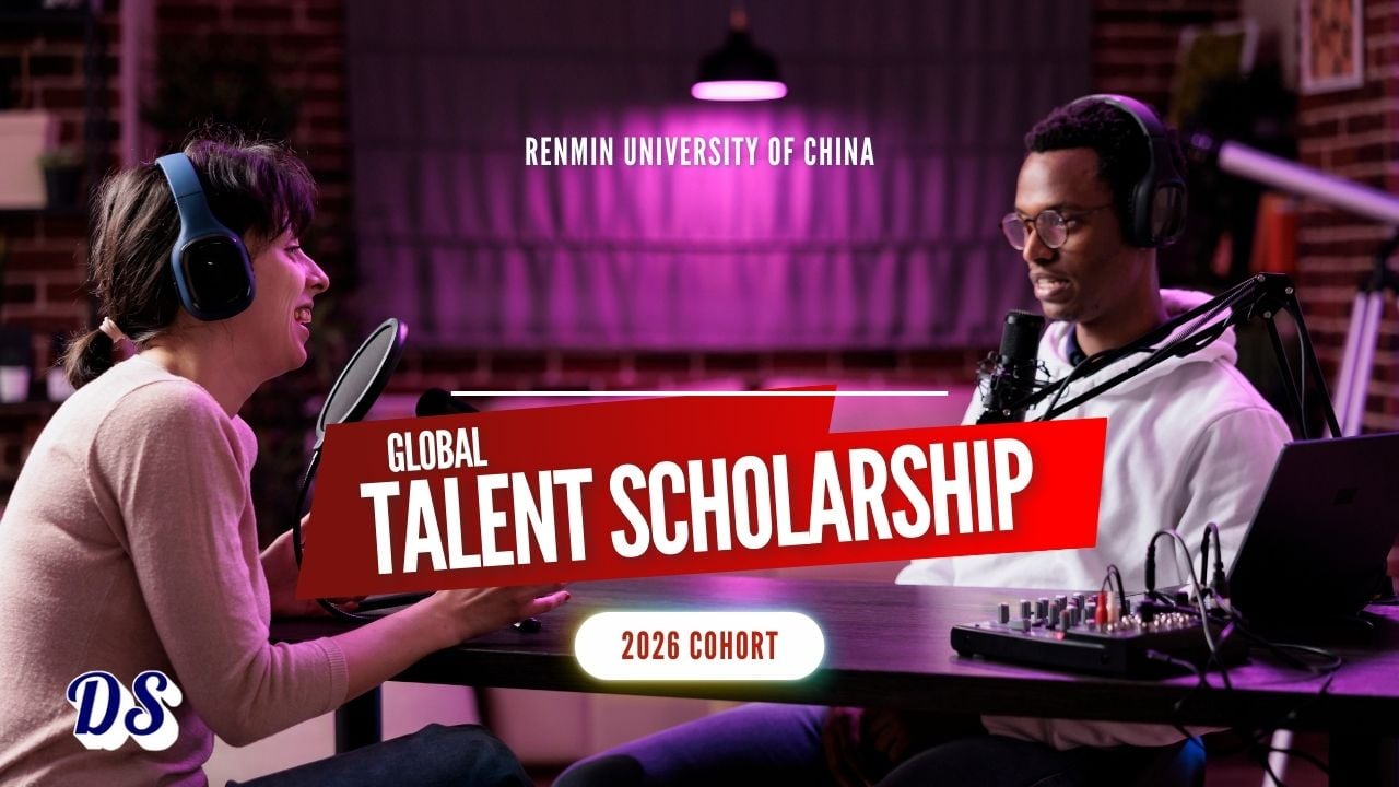 Global Talents Scholarship 2026 at Renmin University of China Available