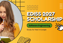 EDISS Software Engineering Scholarships 2027 Application Process