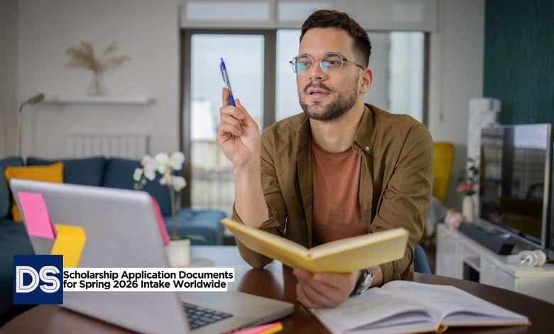 Scholarship Application Documents for Spring 2026 Admission Intake Worldwide