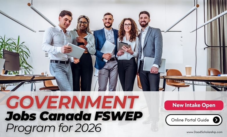 Canada Government Jobs for Students Under Federal FSWEP Program 2026