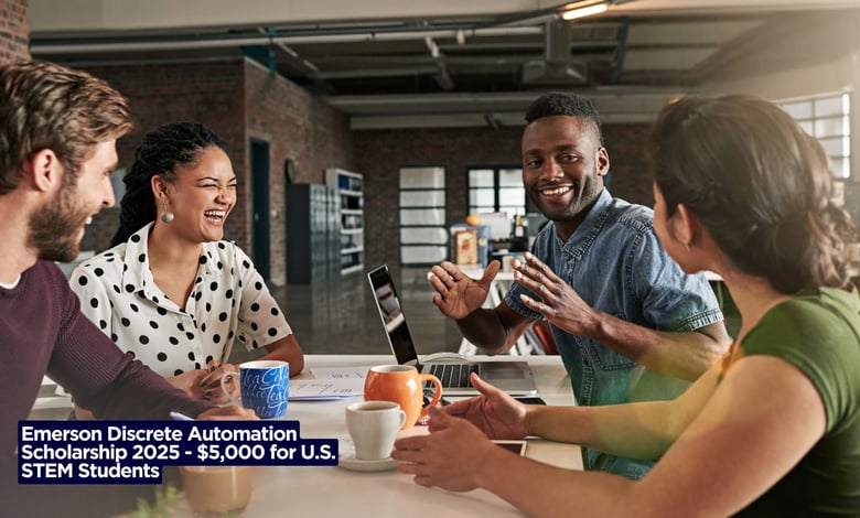 Emerson Discrete Automation Scholarship 2025 - $5,000 for U.S. STEM Students