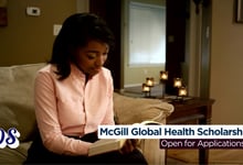 McGill Opens Global Health Scholarship 2026 Available