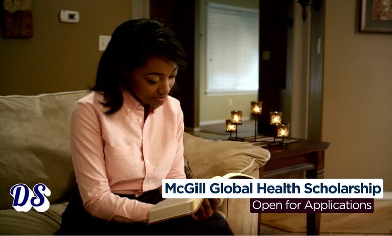 McGill Opens Global Health Scholarship 2026 Available