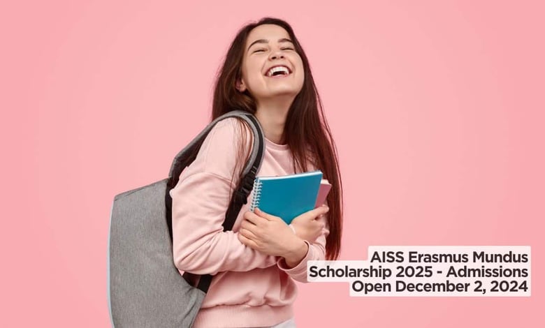 AISS Erasmus Mundus Scholarship 2025 - Admissions Open December 2, 2024