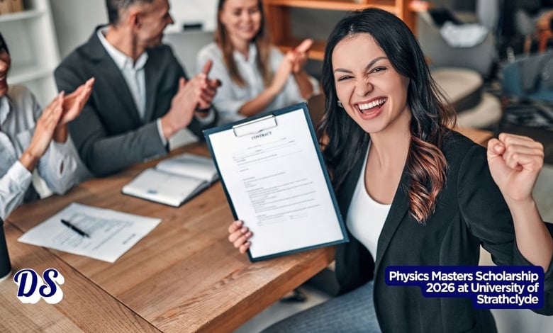 Physics Masters Scholarship 2026 at University of Strathclyde