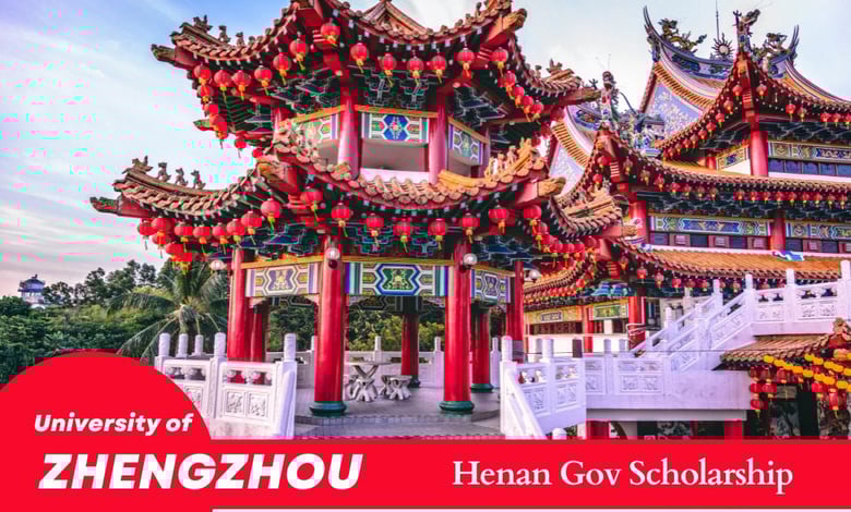 Henan Government Scholarship 2025 at Zhengzhou University