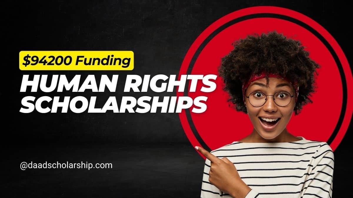 $94,200 Human Rights Scholarships 2024 in Australia