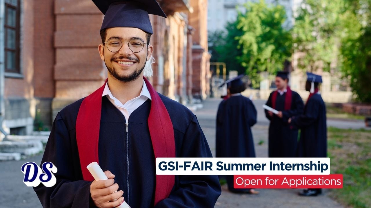 GSI-FAIR International Summer Internship 2026 Goes Live