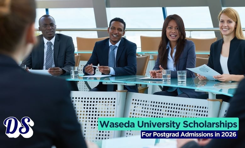Waseda University GSAPS MEXT Scholarships 2026 Cohort is Now Open